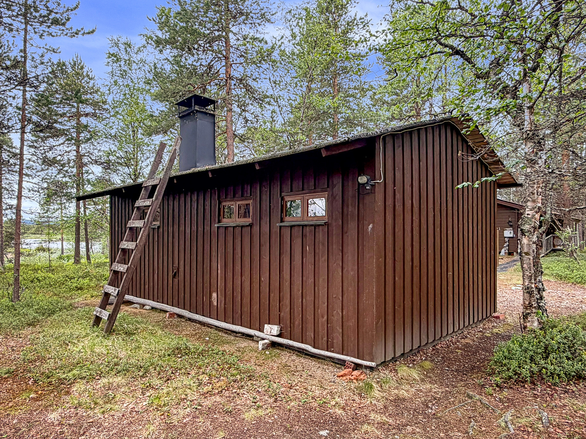 Saunarakennus/varasto