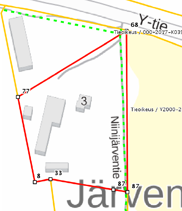 Niinijärventie 3, Vehmaa