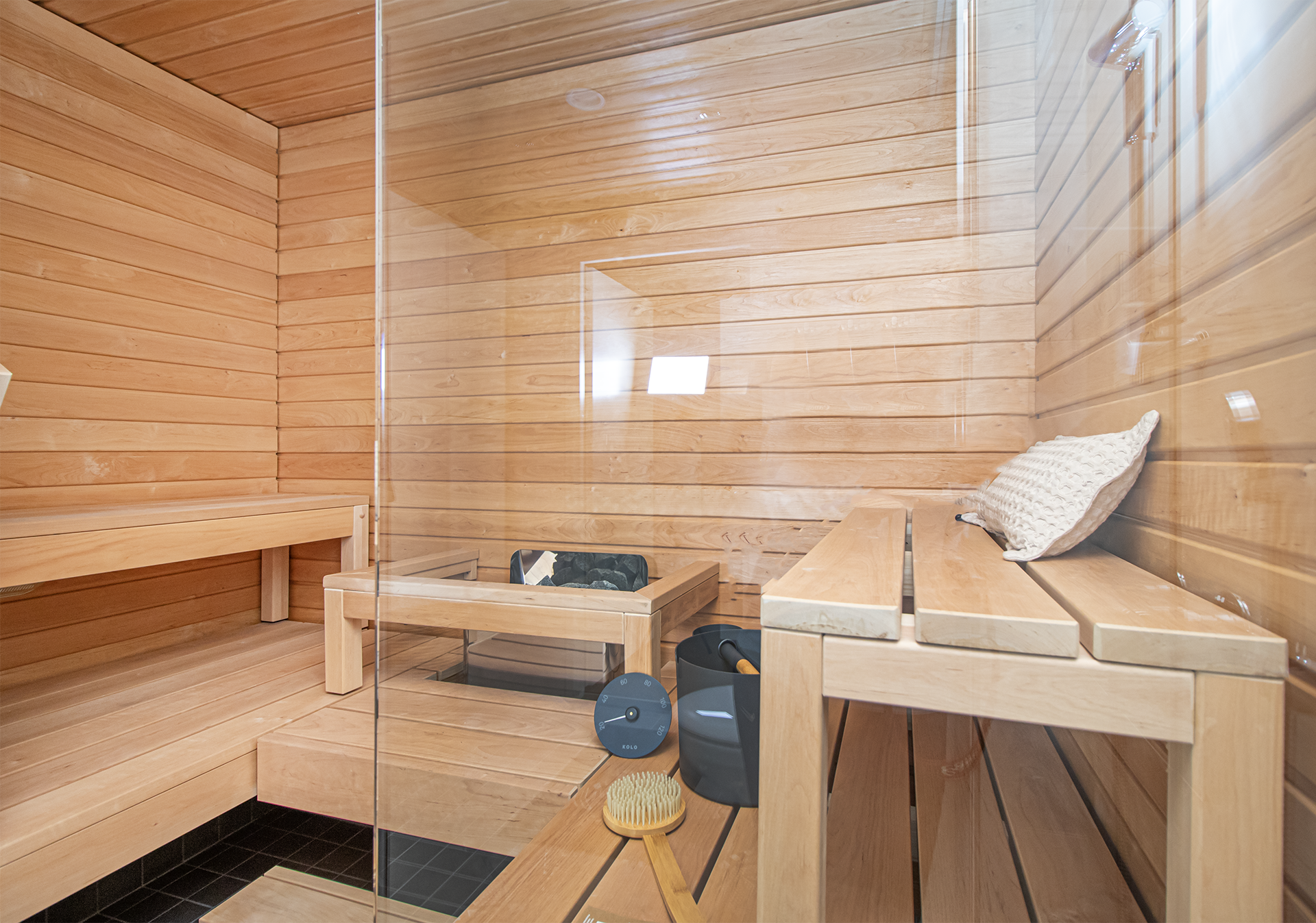 Oma sauna.