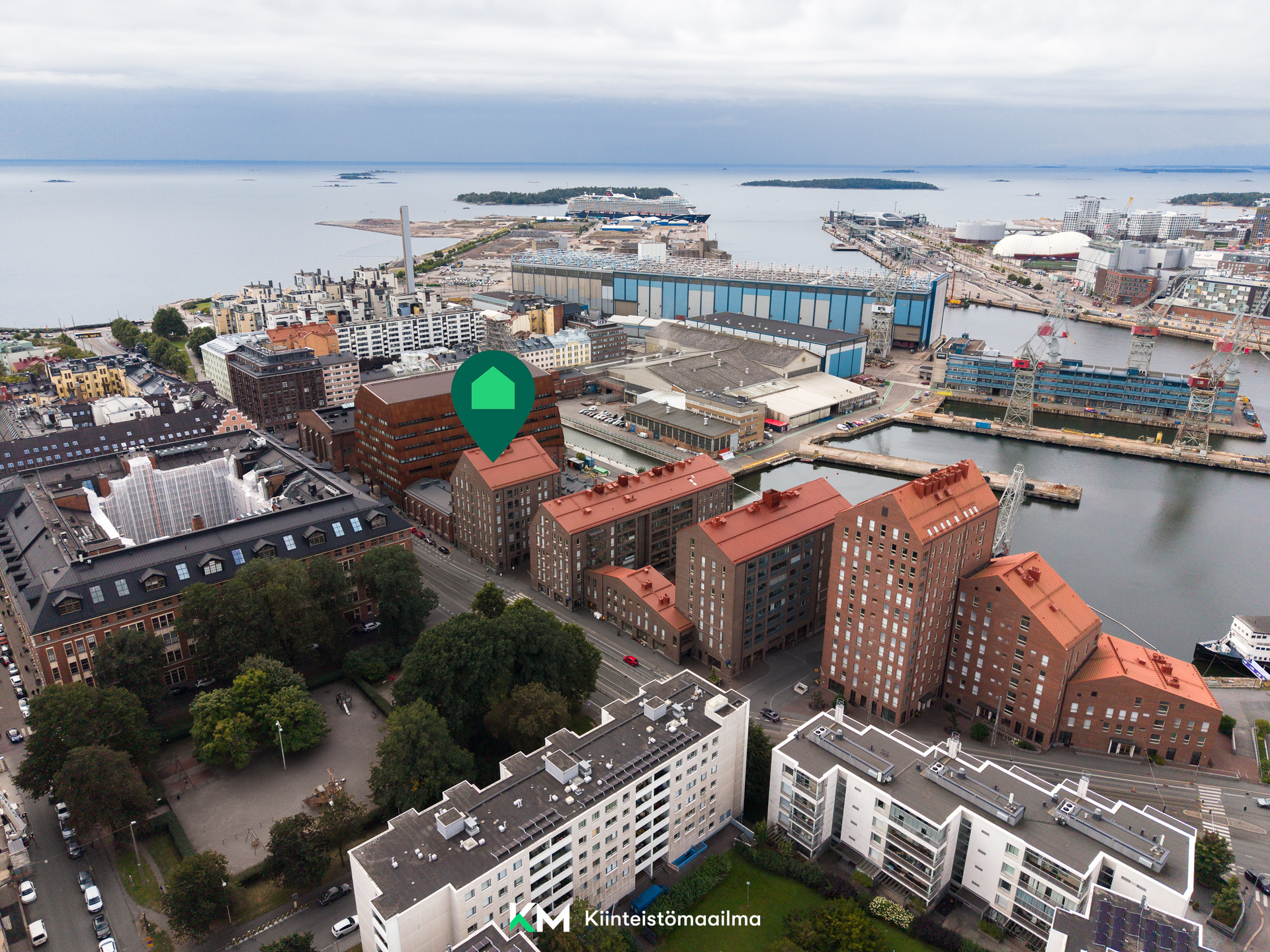Telakkakatu 12, Punavuori, Helsinki