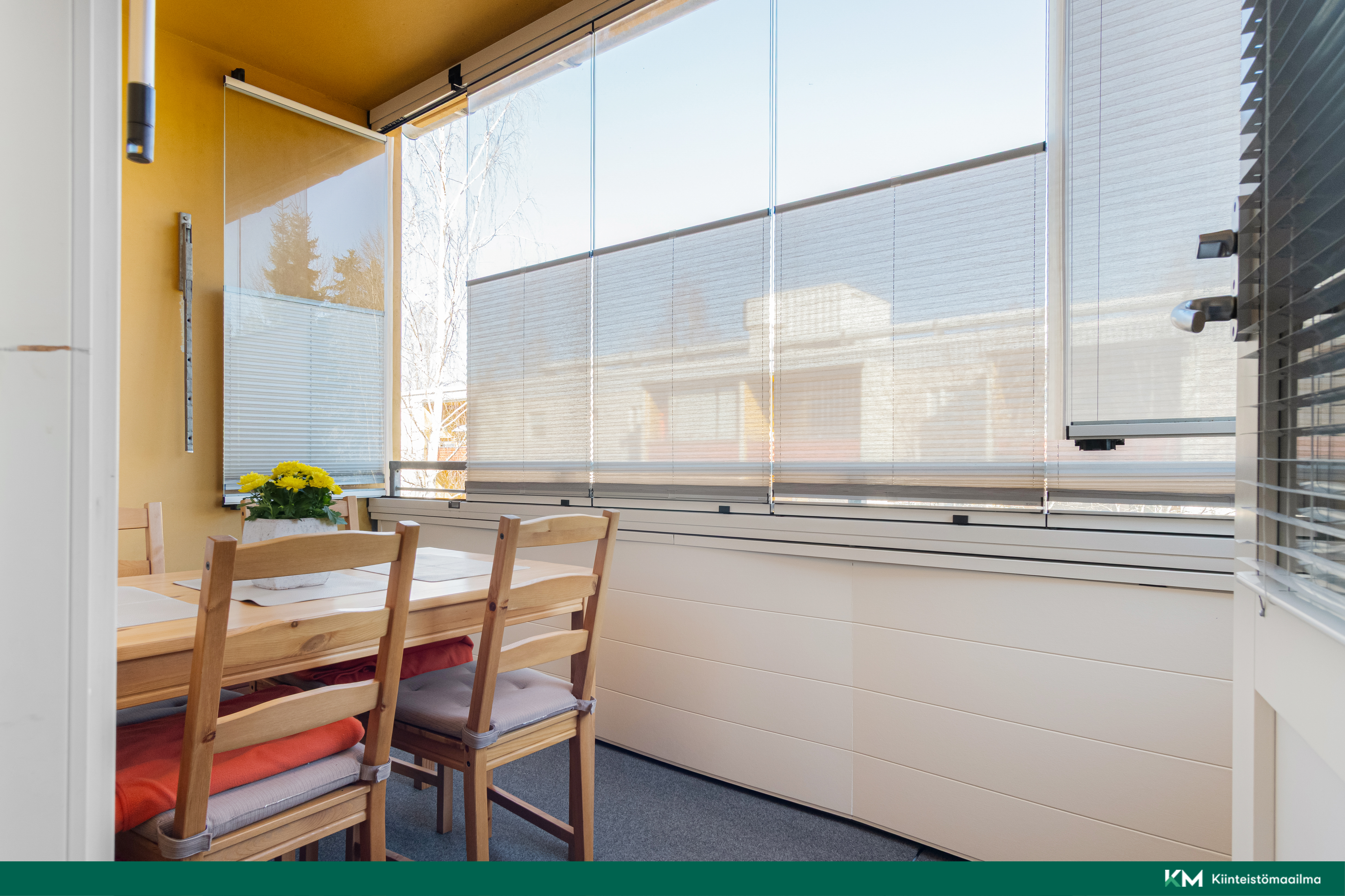 Lasitettu parveke on plussaa!