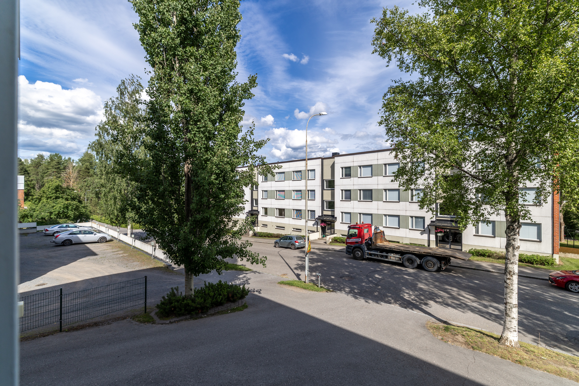 näkymä parvekkeelta