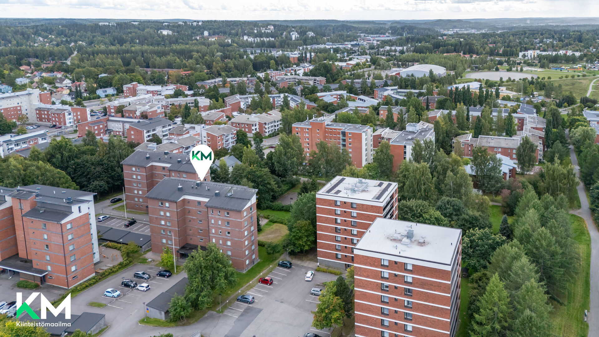 Radansivunkatu 10 , Asemantausta, Lahti