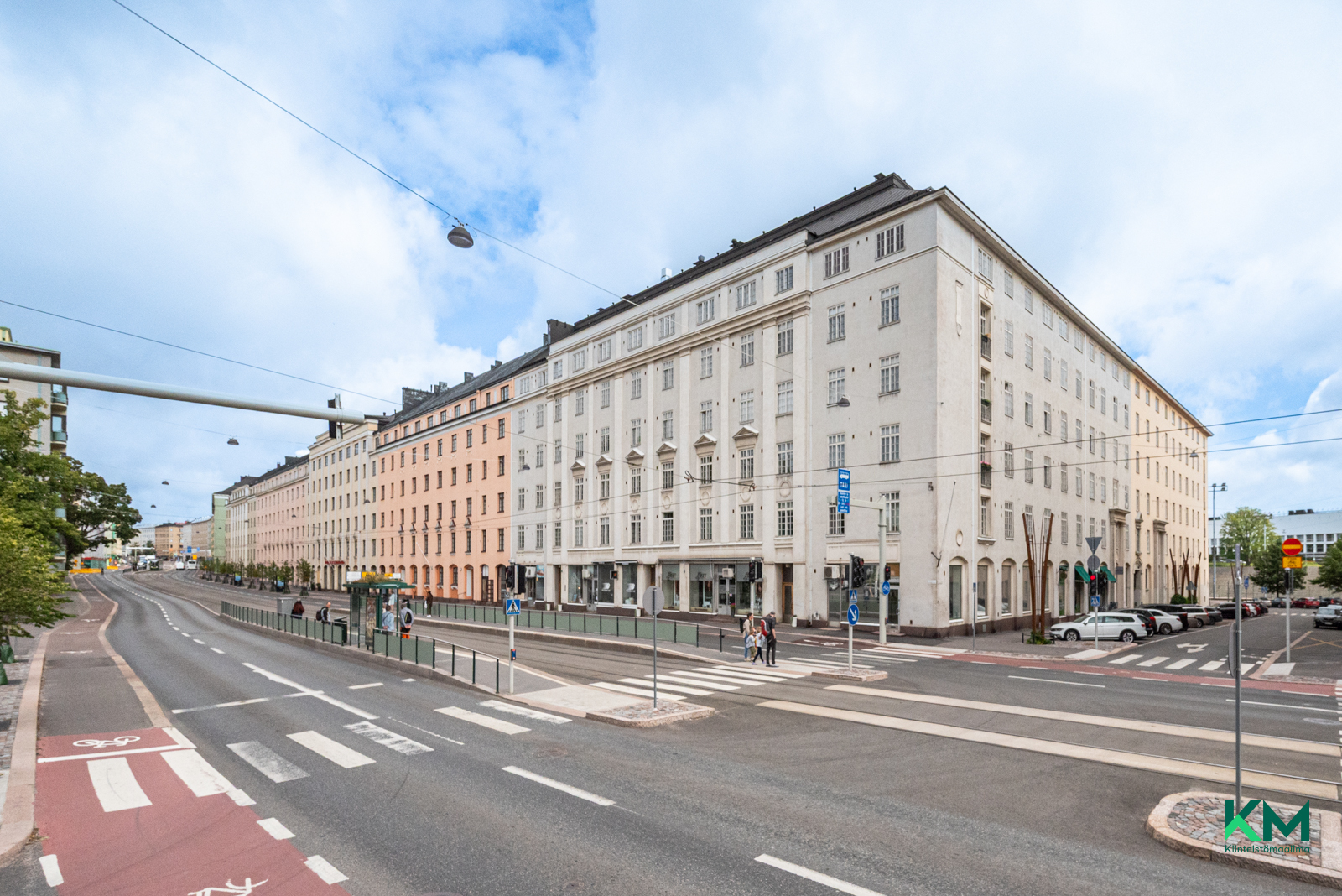 Näkymä Griepengergin kortelille