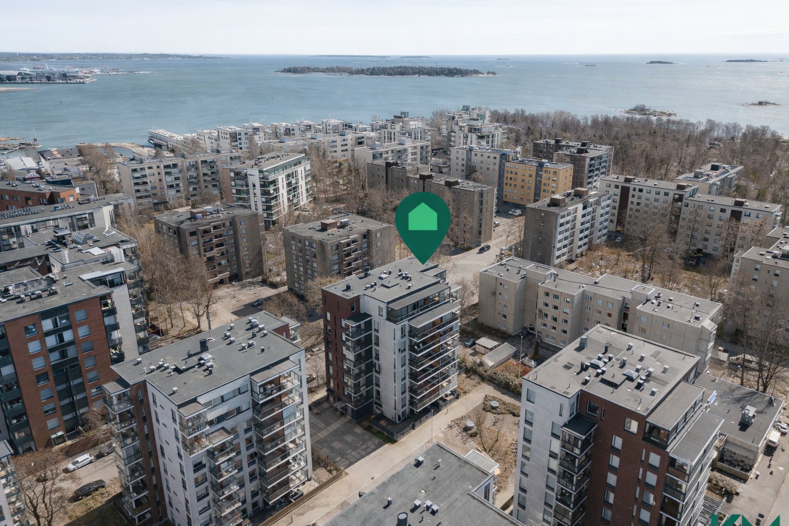 Melkonkatu 10, Lauttasaari, Helsinki