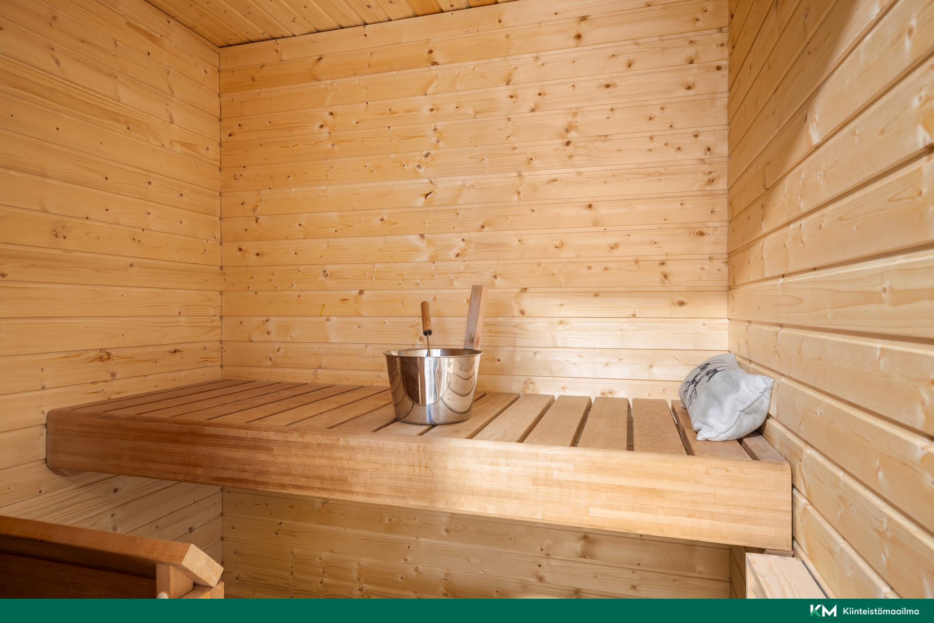 Sauna uudistettu 2024