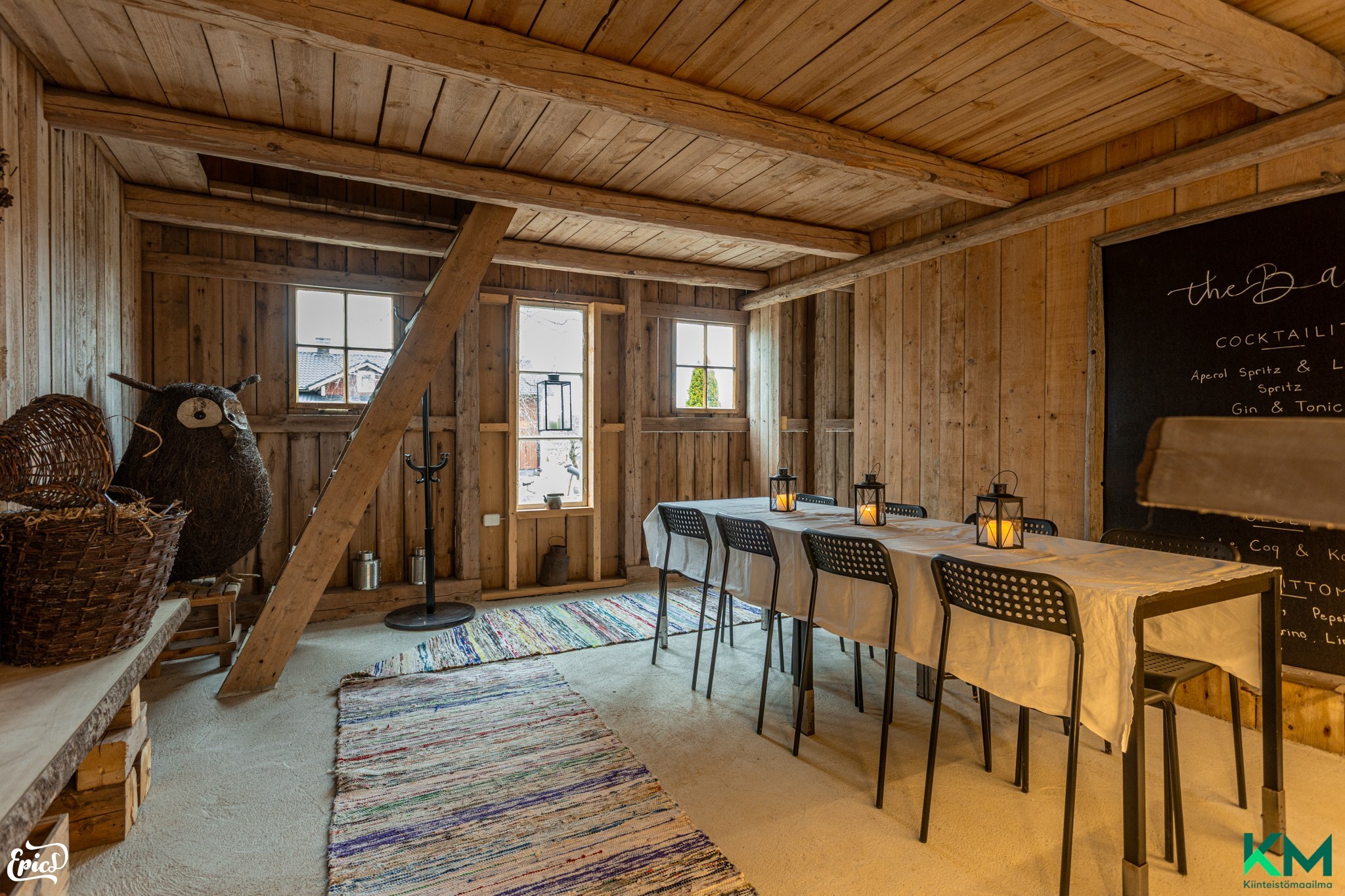 Talousrakennuksen juhlatila