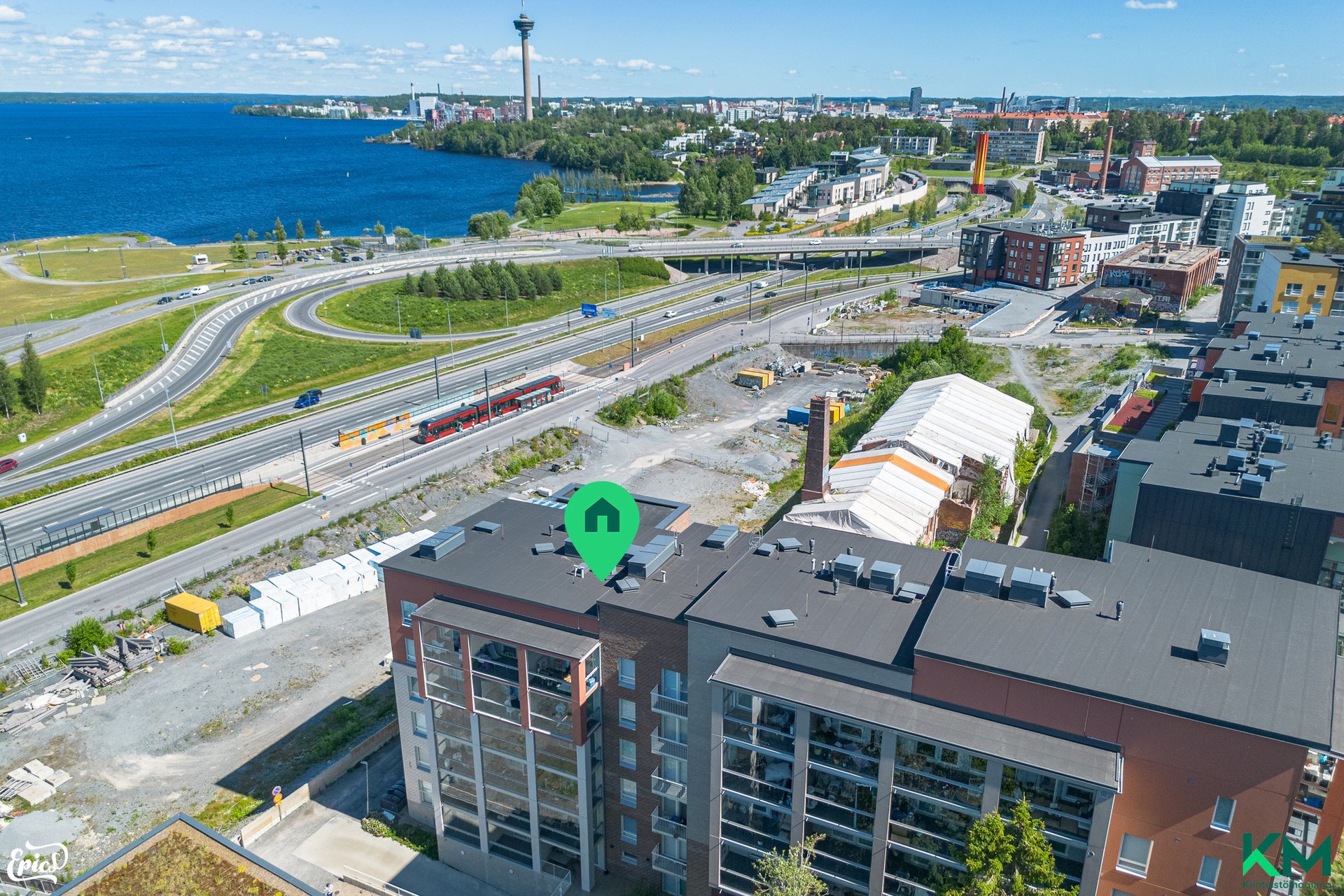 Paperitehtaanraitti 9, Santalahti, Tampere