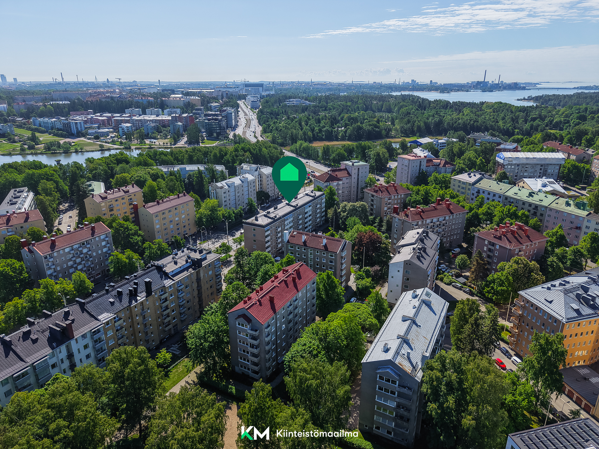 Huopalahdentie 4-6, Munkkiniemi, Helsinki