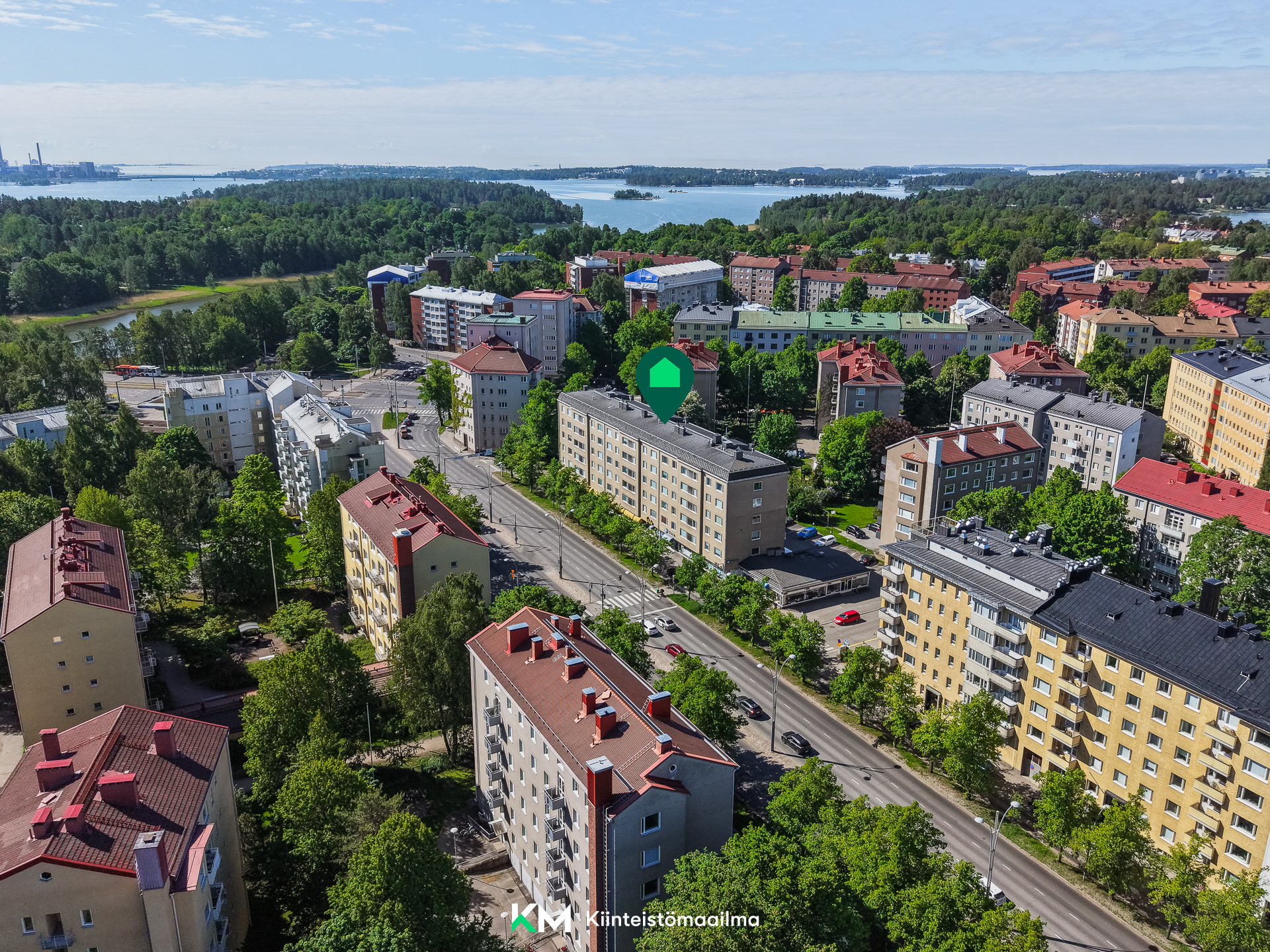 Huopalahdentie 4-6, Munkkiniemi, Helsinki