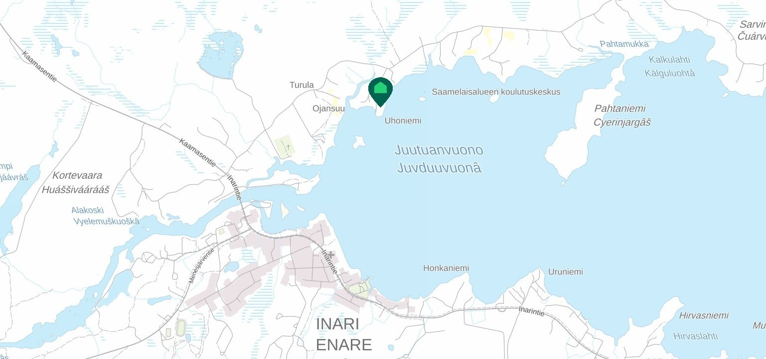 Sijainti kartalla