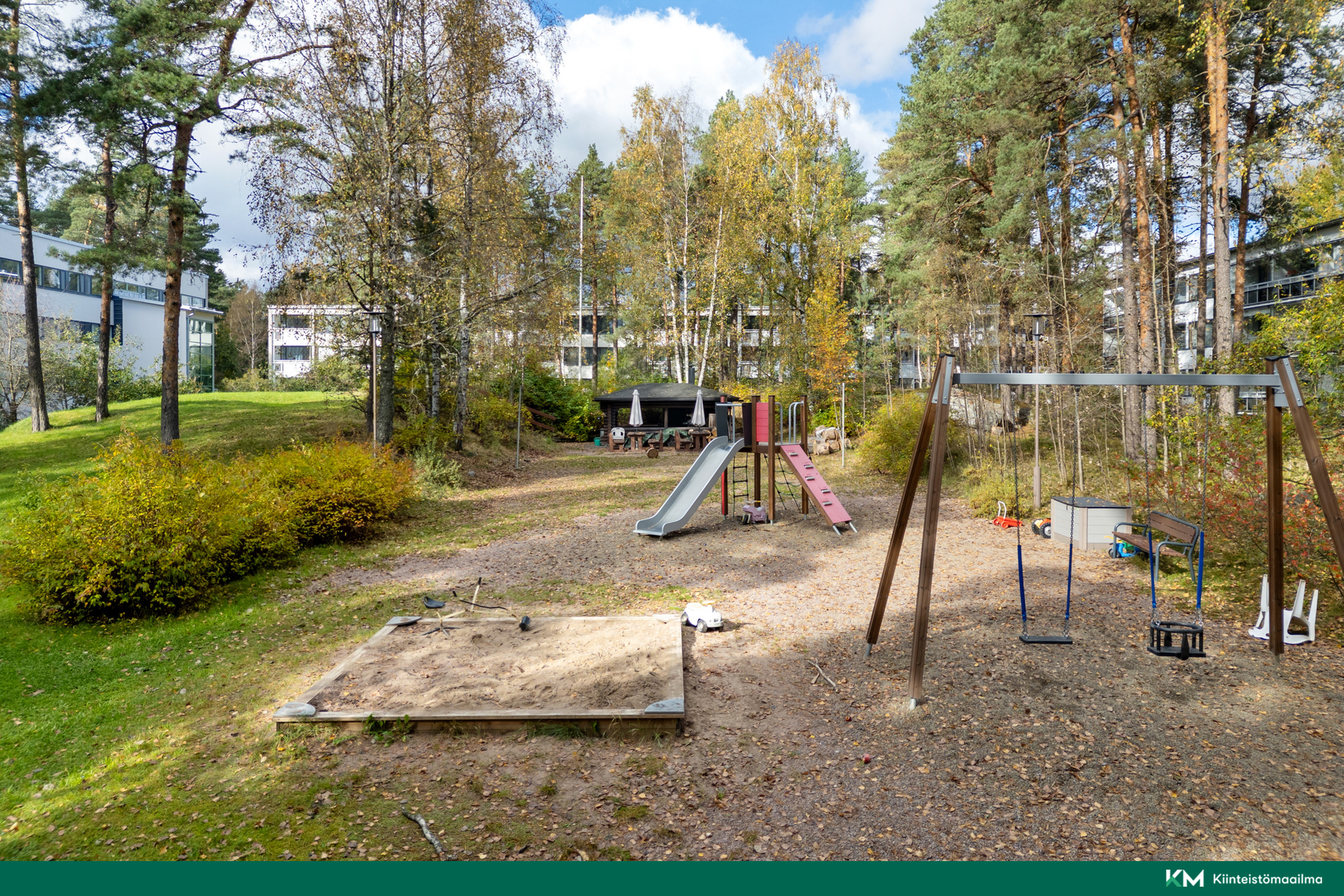 Yhtiöiden korttelipaha-alue
