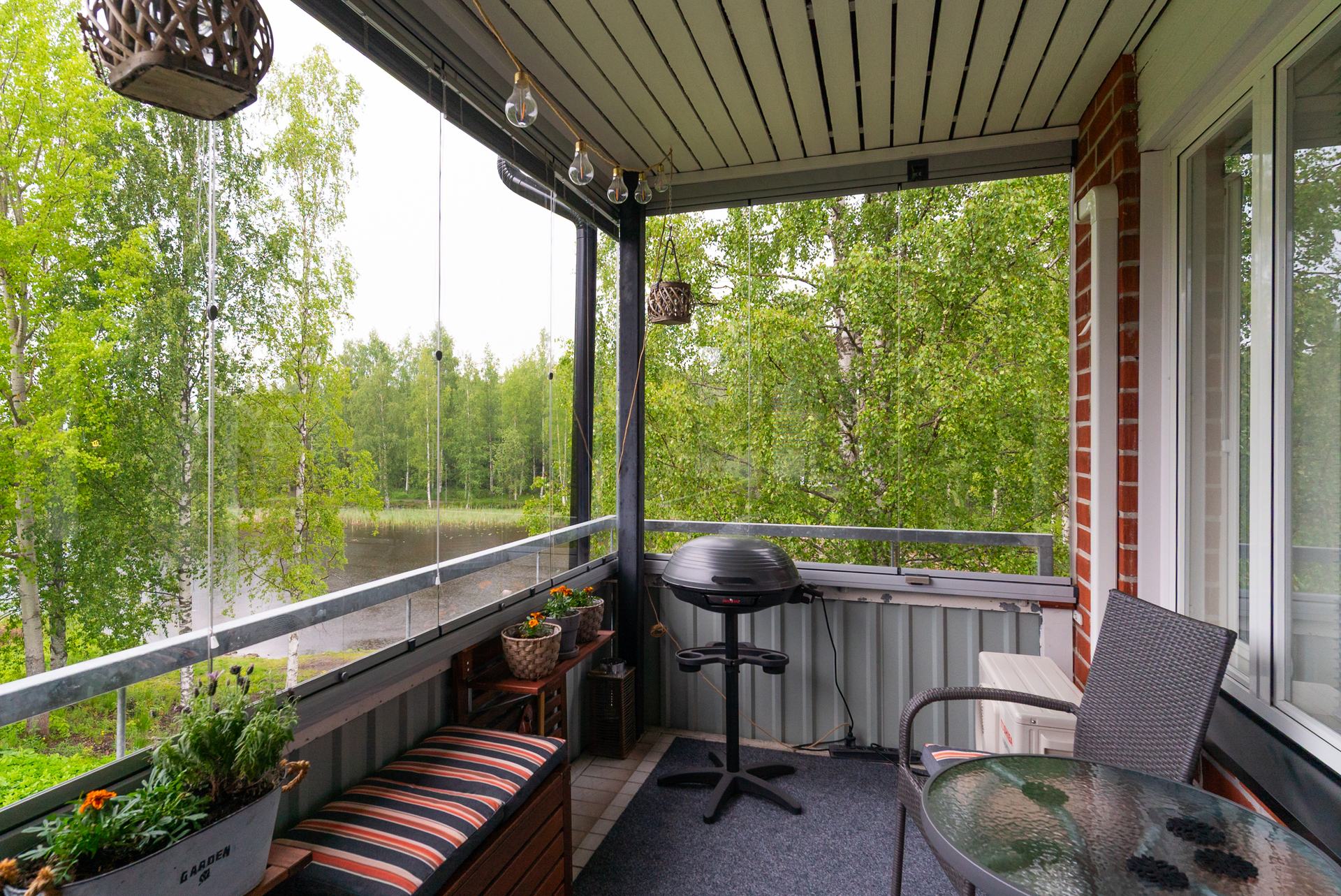 Lasitettu parveke
