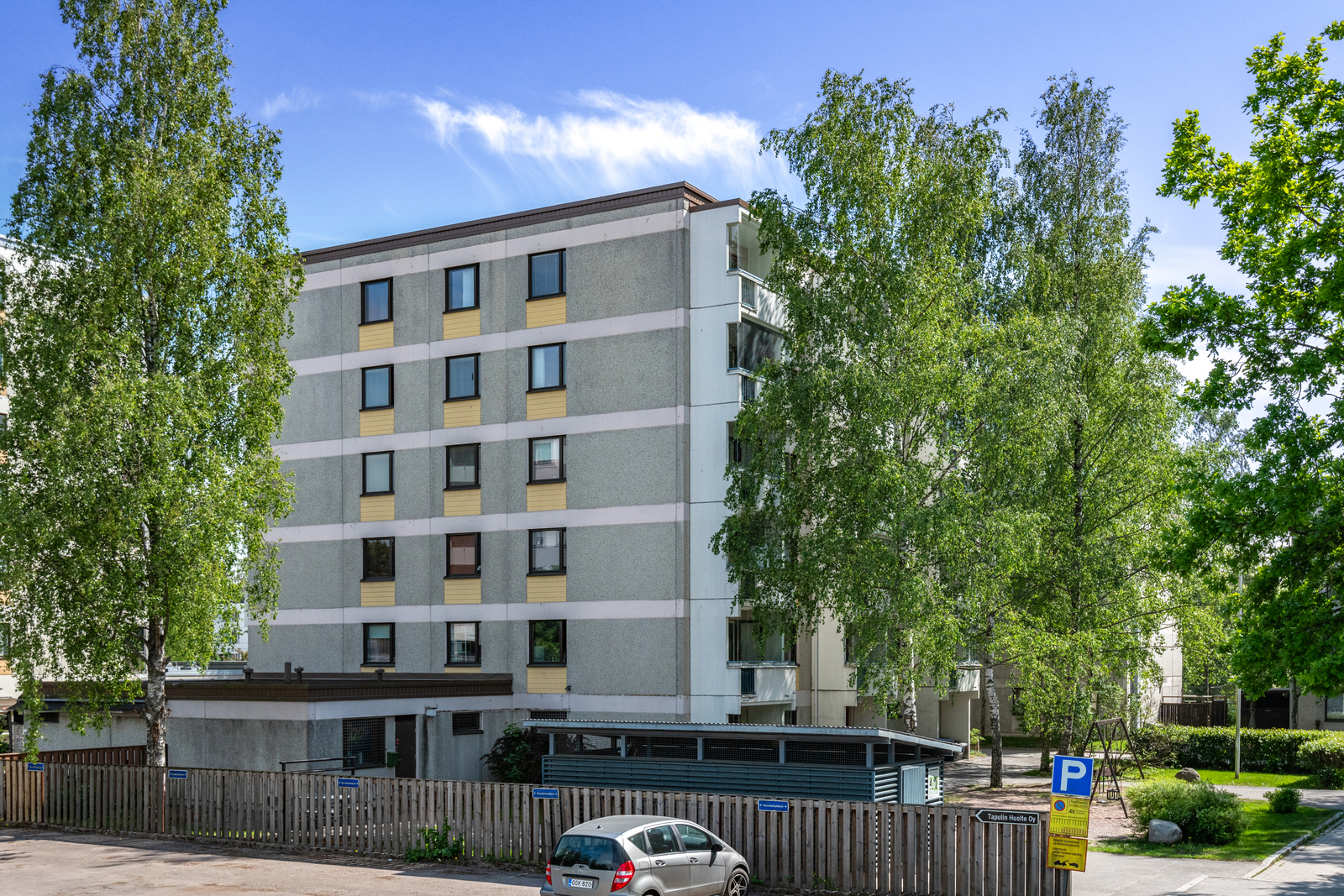 päätyjulkisivua