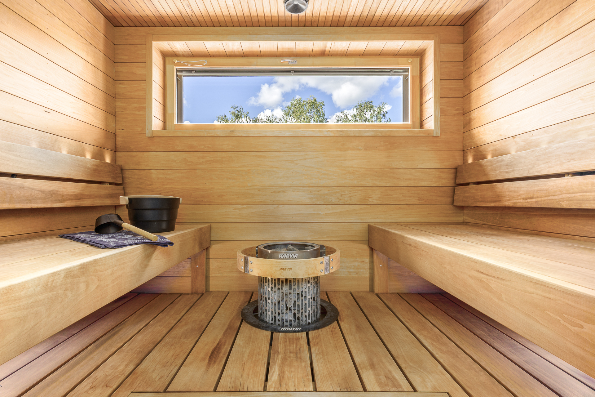 Ikkunallinen sauna