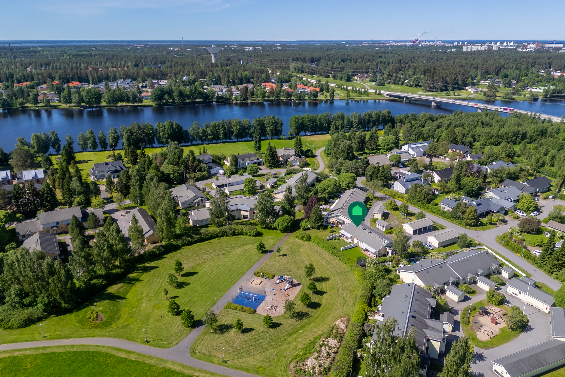 Pyrästie 8, Saarela, Oulu