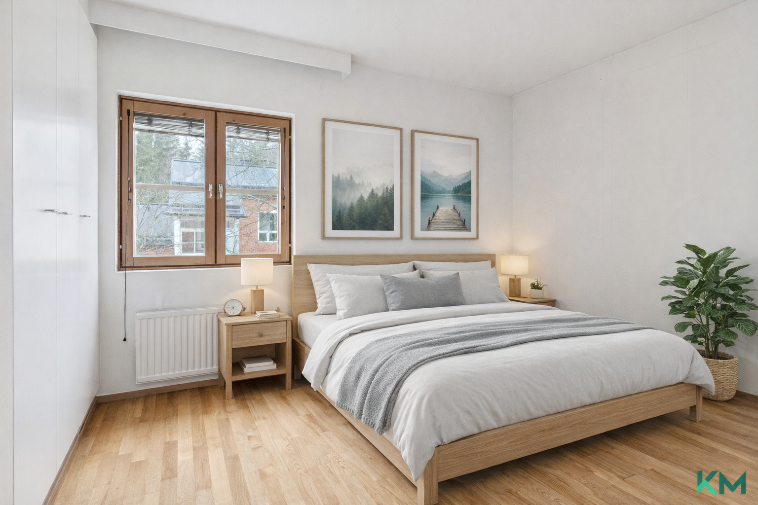 Digistailattu makuuhuone