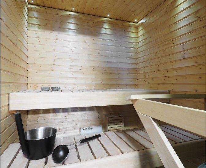 Oma sauna.