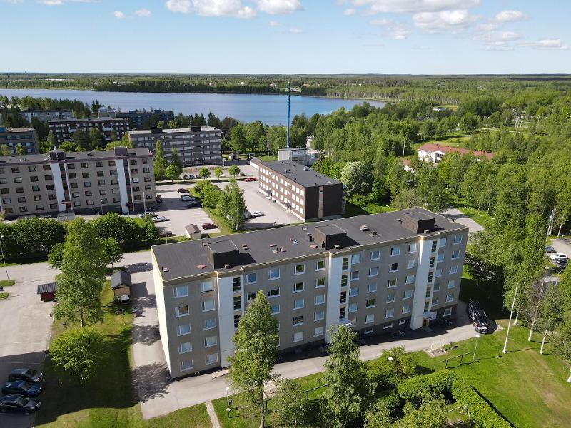 Kaunis vehreä asuinalue 