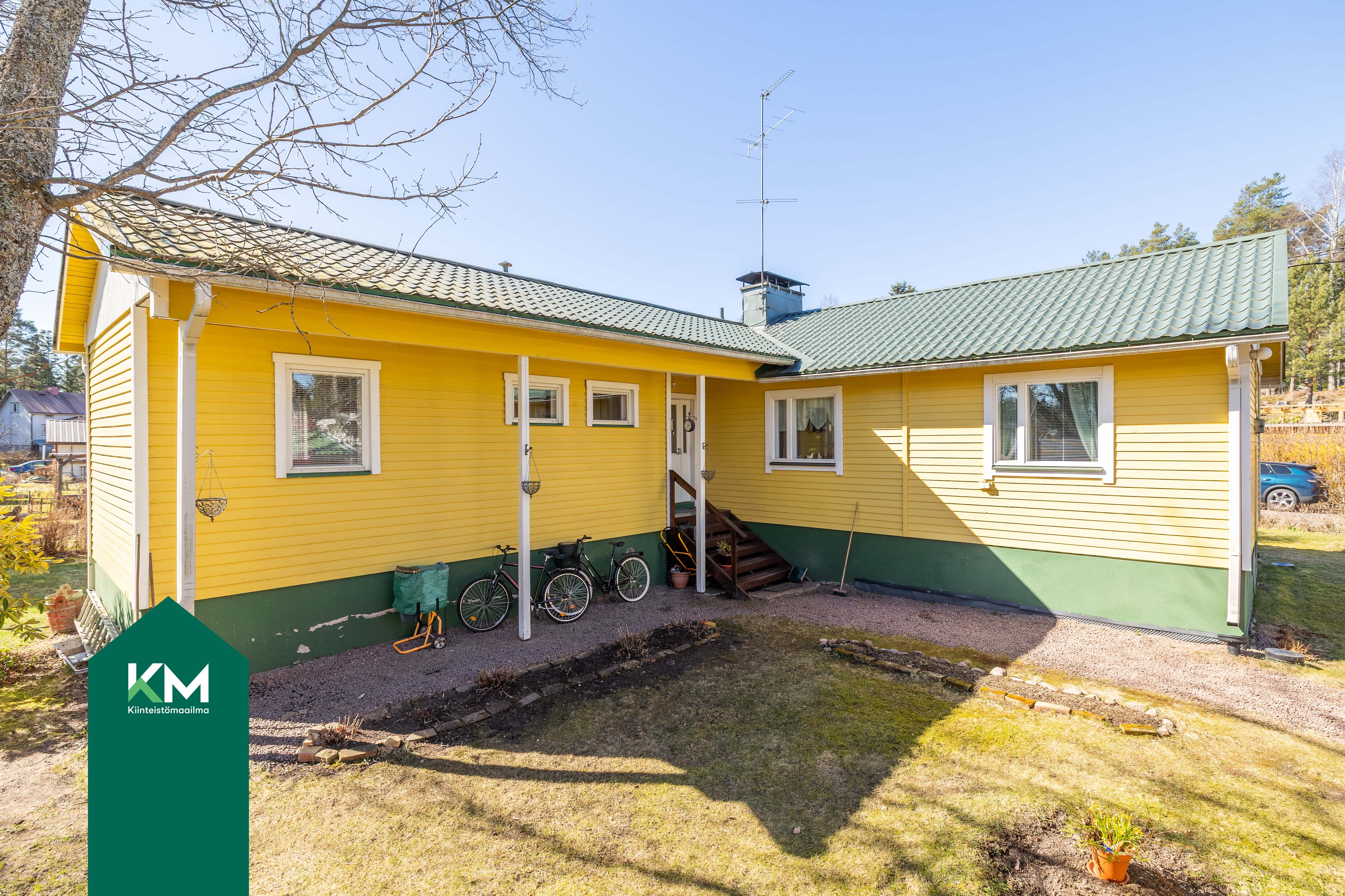 Taloa on hoidettu huolellisuudella