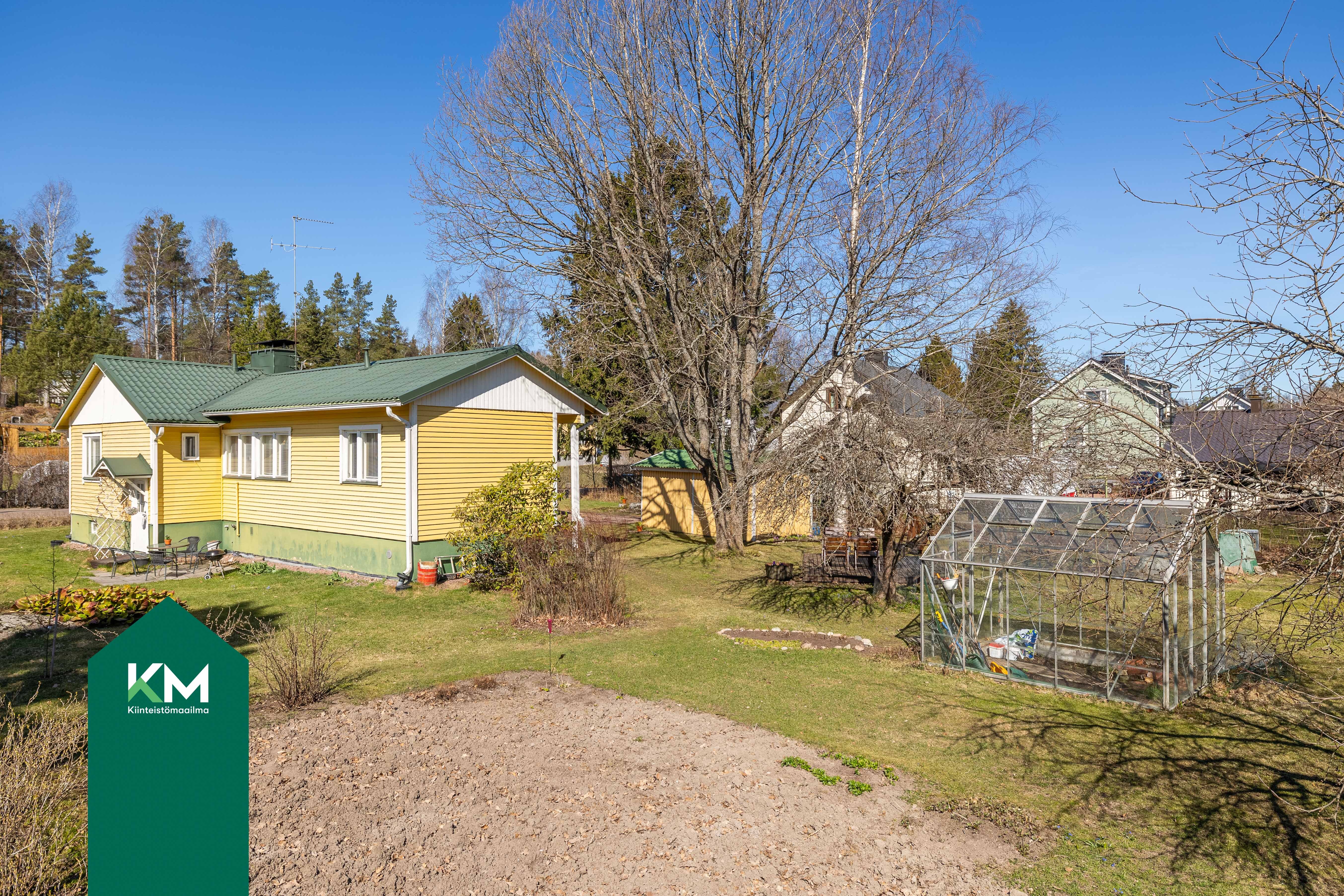 Pihalla on tilaa puuhastella