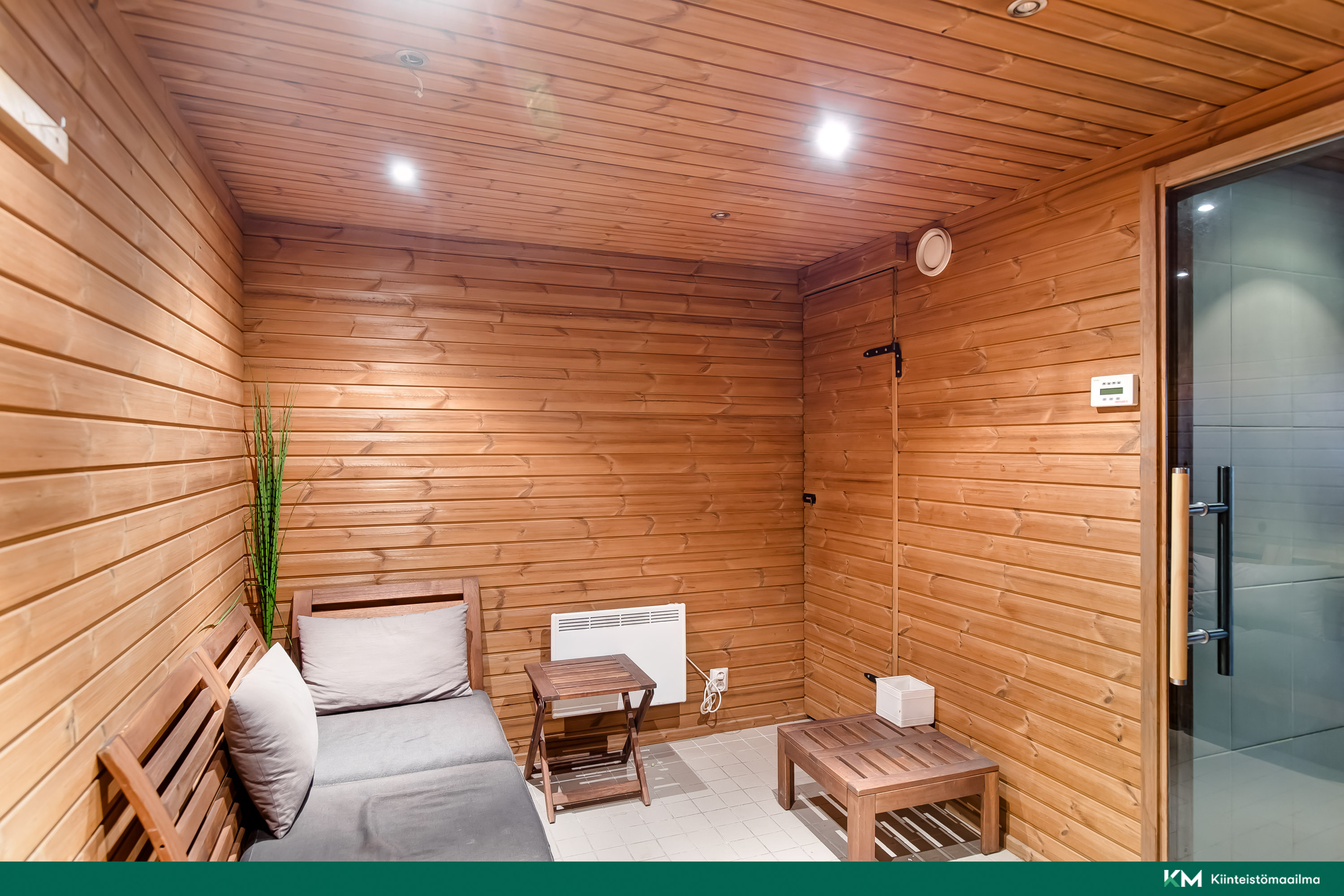 Taloyhtiön saunalta