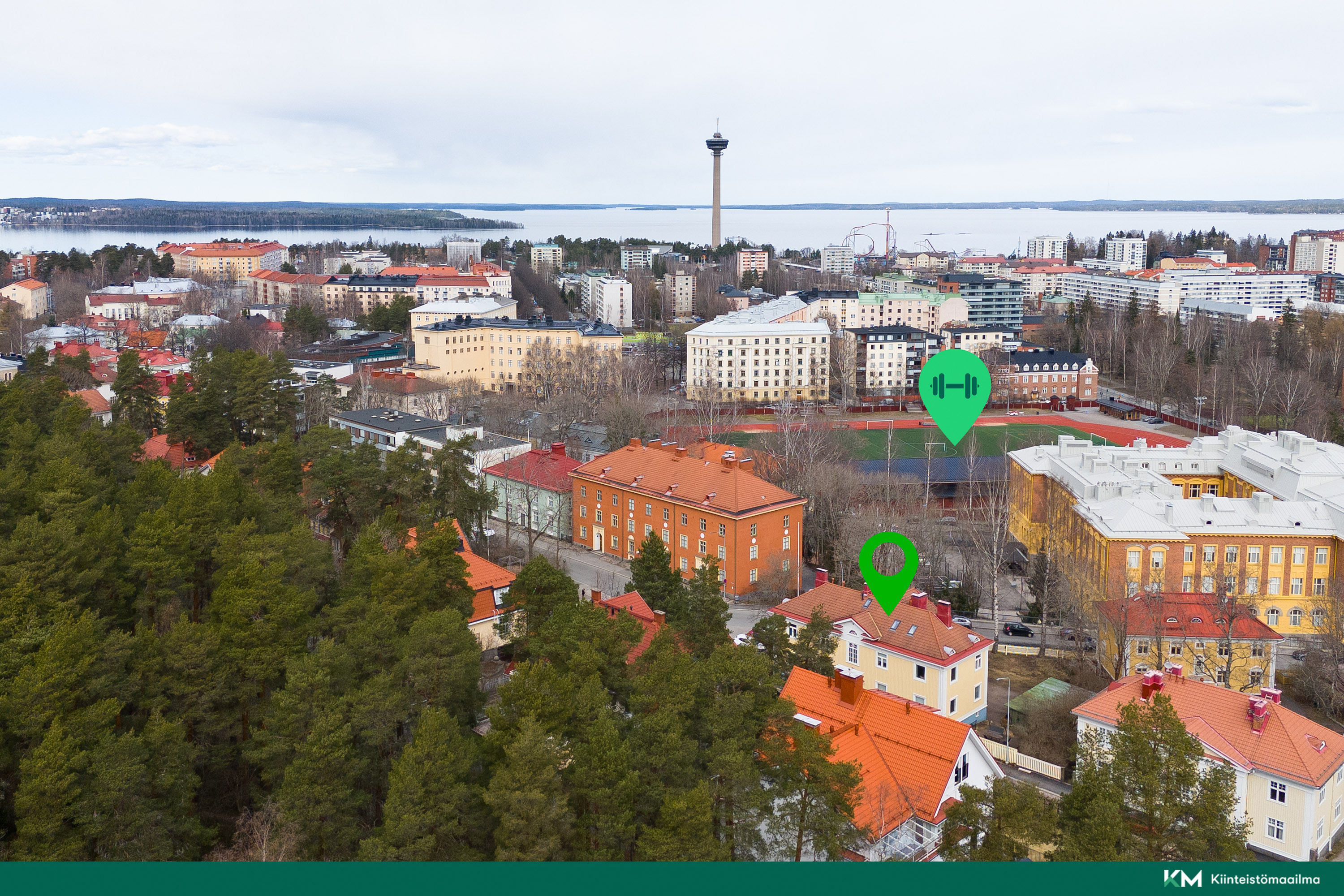 Palomäentie 12, Pyynikki, Tampere