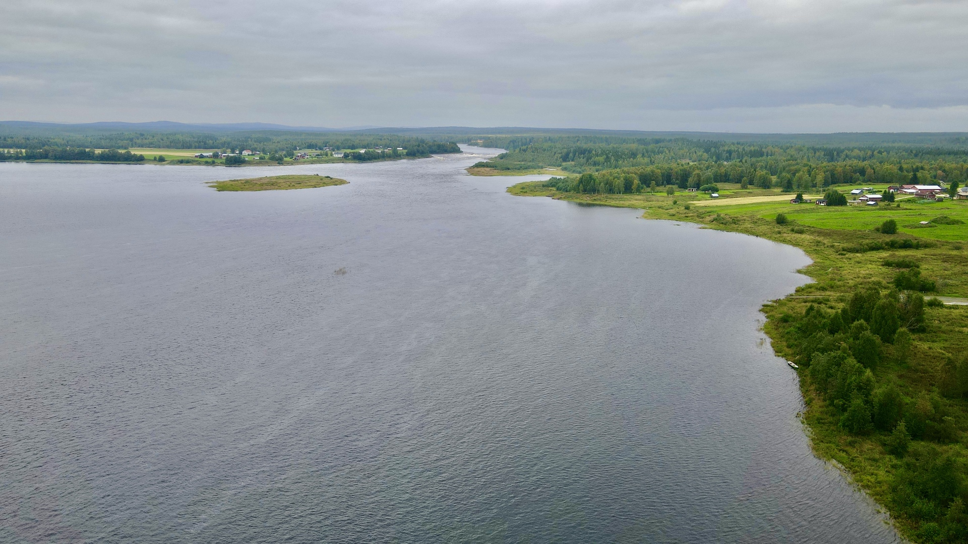 Matkakoski pohjoispuolella