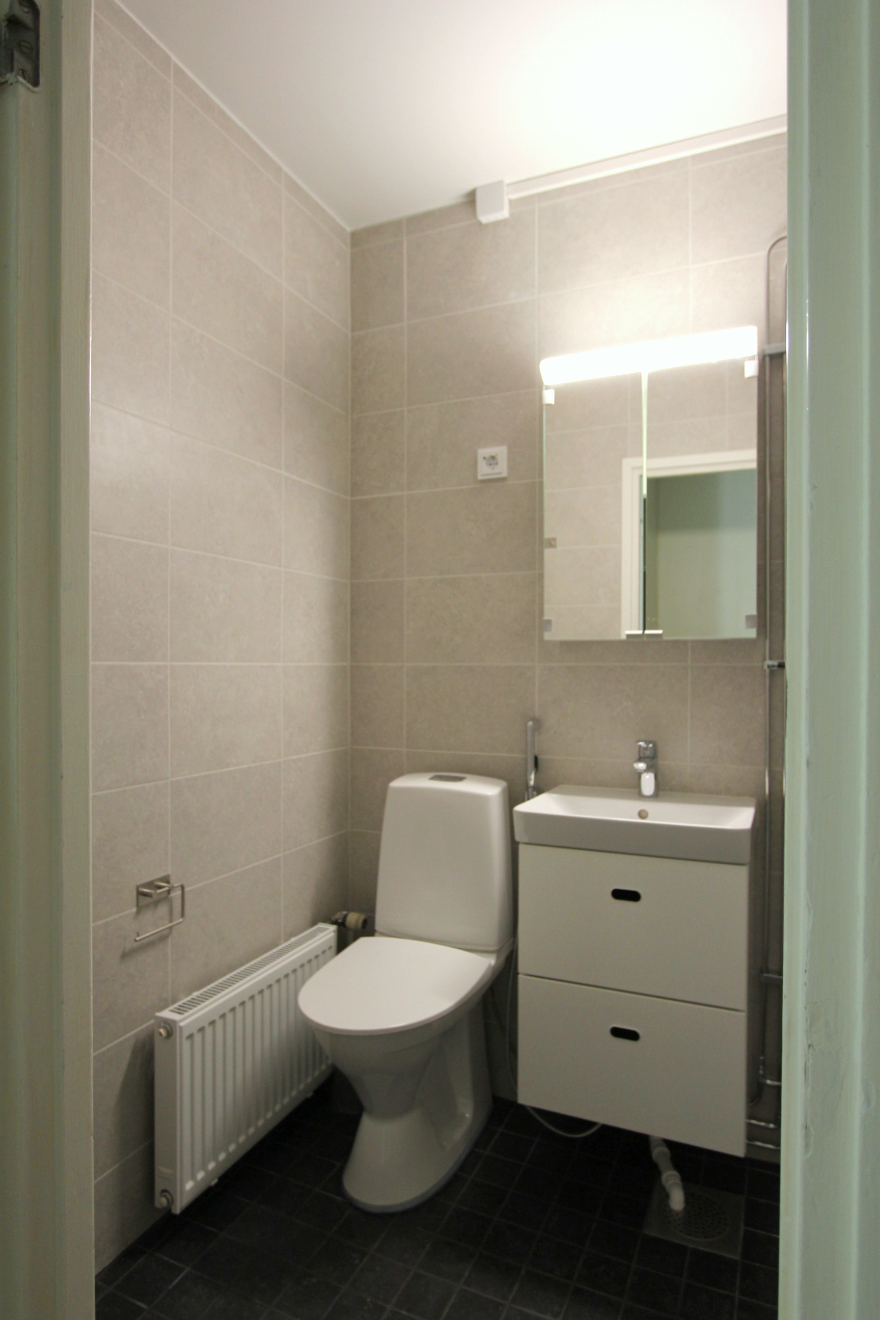 Wc kylpyhuoneessa