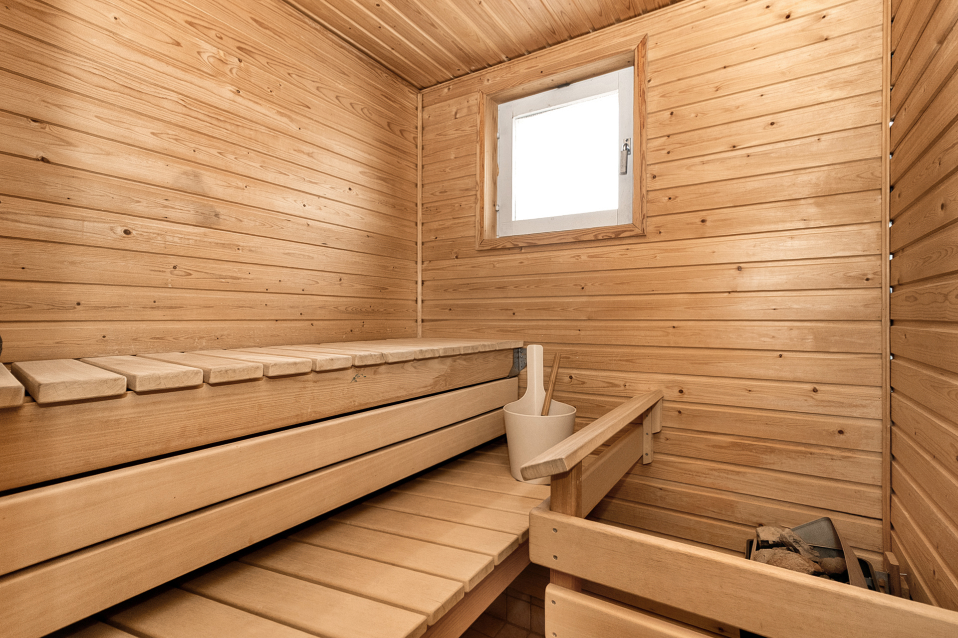 Oma sauna.