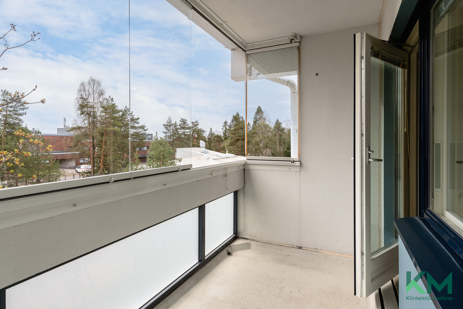 Lasitettu parveke