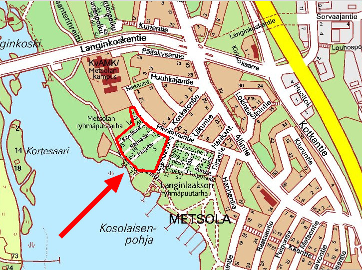 Rantatie 25, Metsola, Kotka