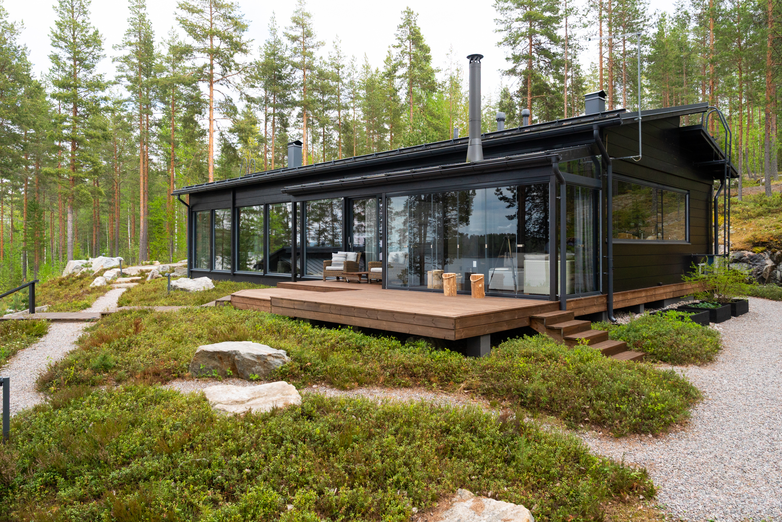 Haasianlahdentie 90, Luhanka