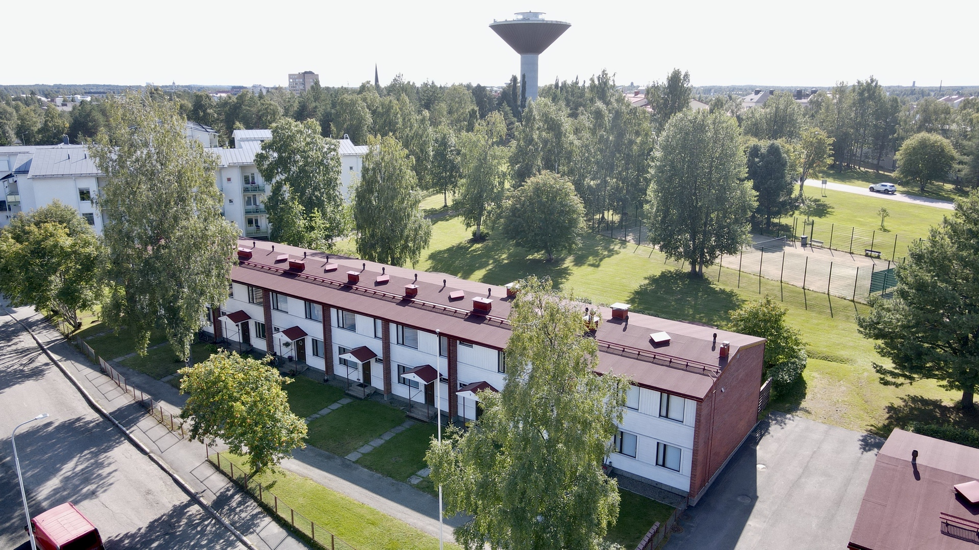 Kaunis julkisivu kadulle