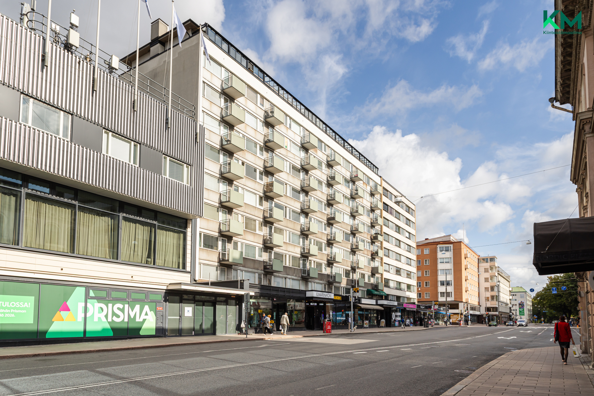 Eerikinkatu 9b, Keskusta, Turku