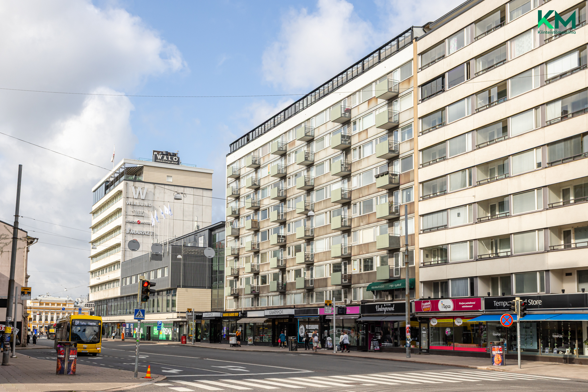 Eerikinkatu 9b, Keskusta, Turku