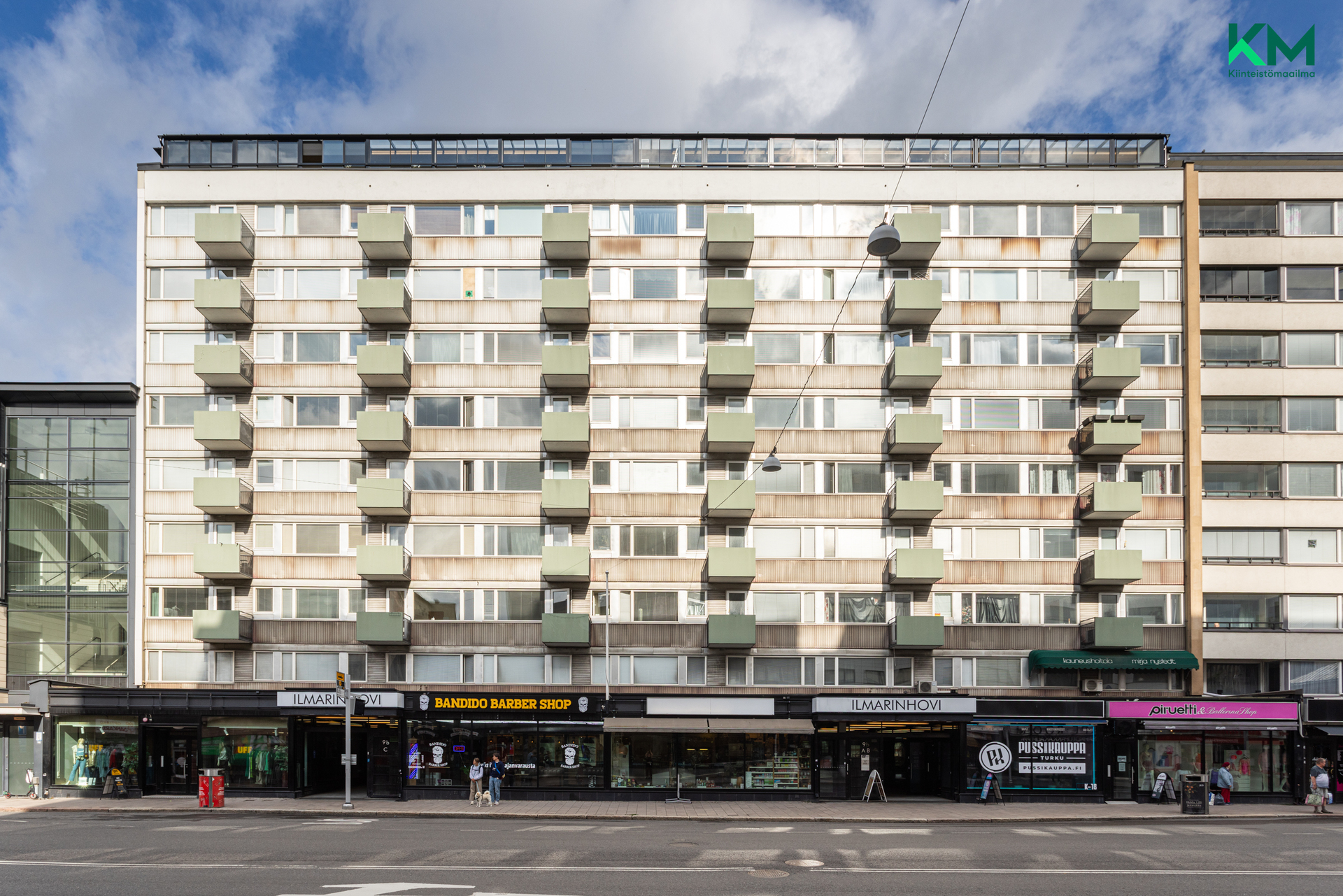 Eerikinkatu 9b, Keskusta, Turku