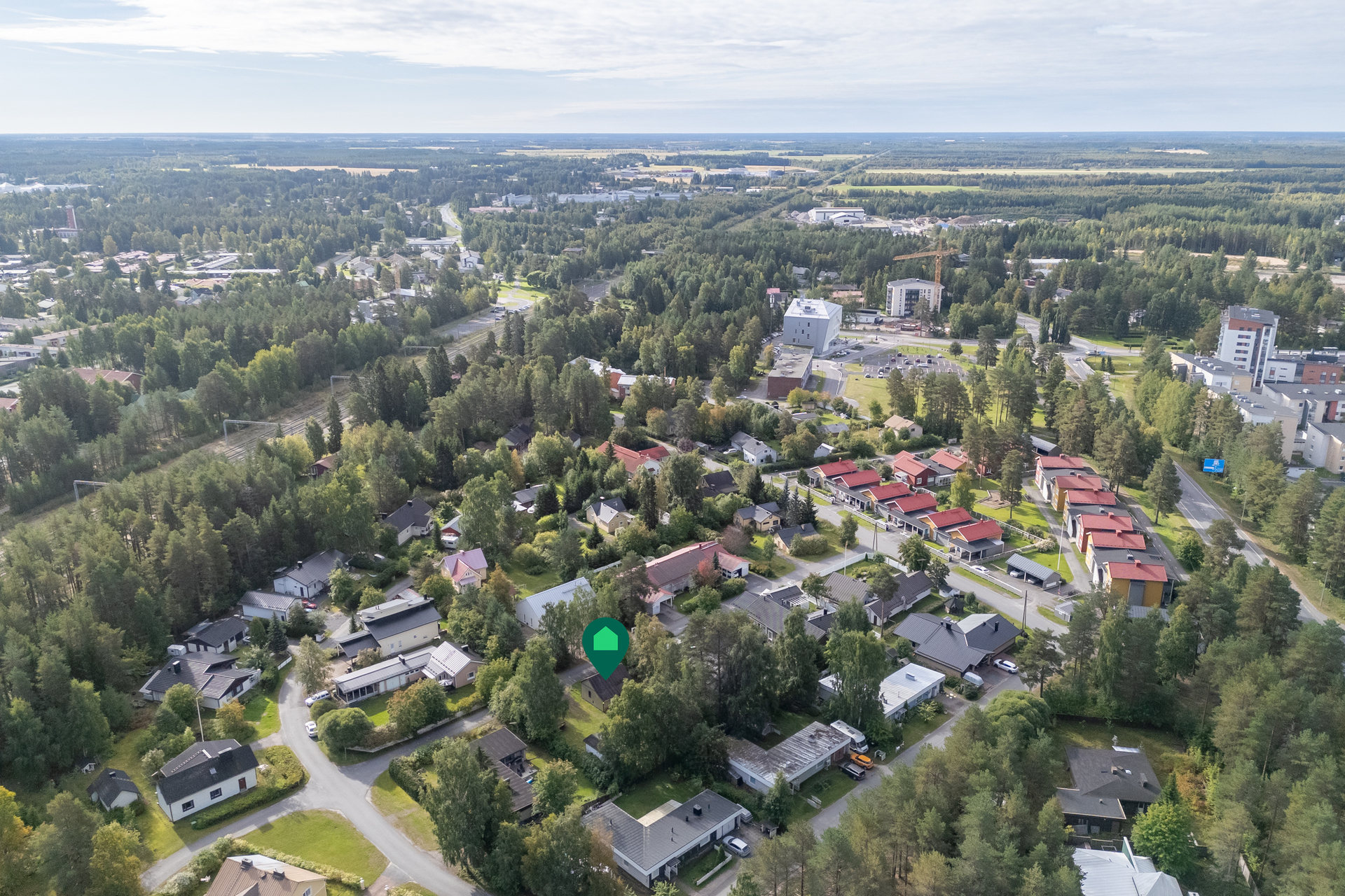 Oskarintie 7, Asemanseutu, Kempele
