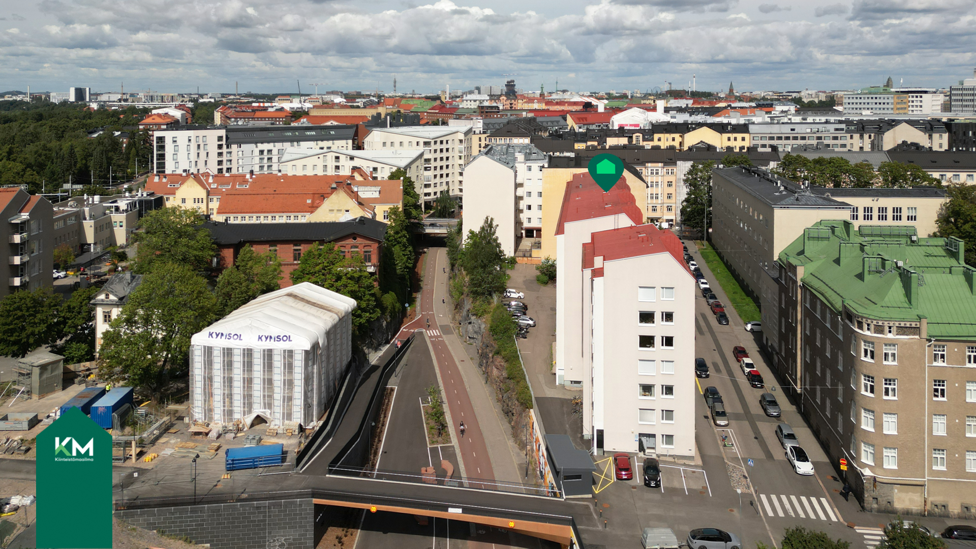 Keskeinen sijainti