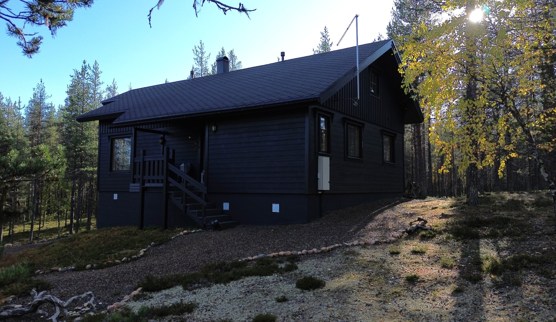 Vesikonkuja 2, Äkäslompolo, Kolari