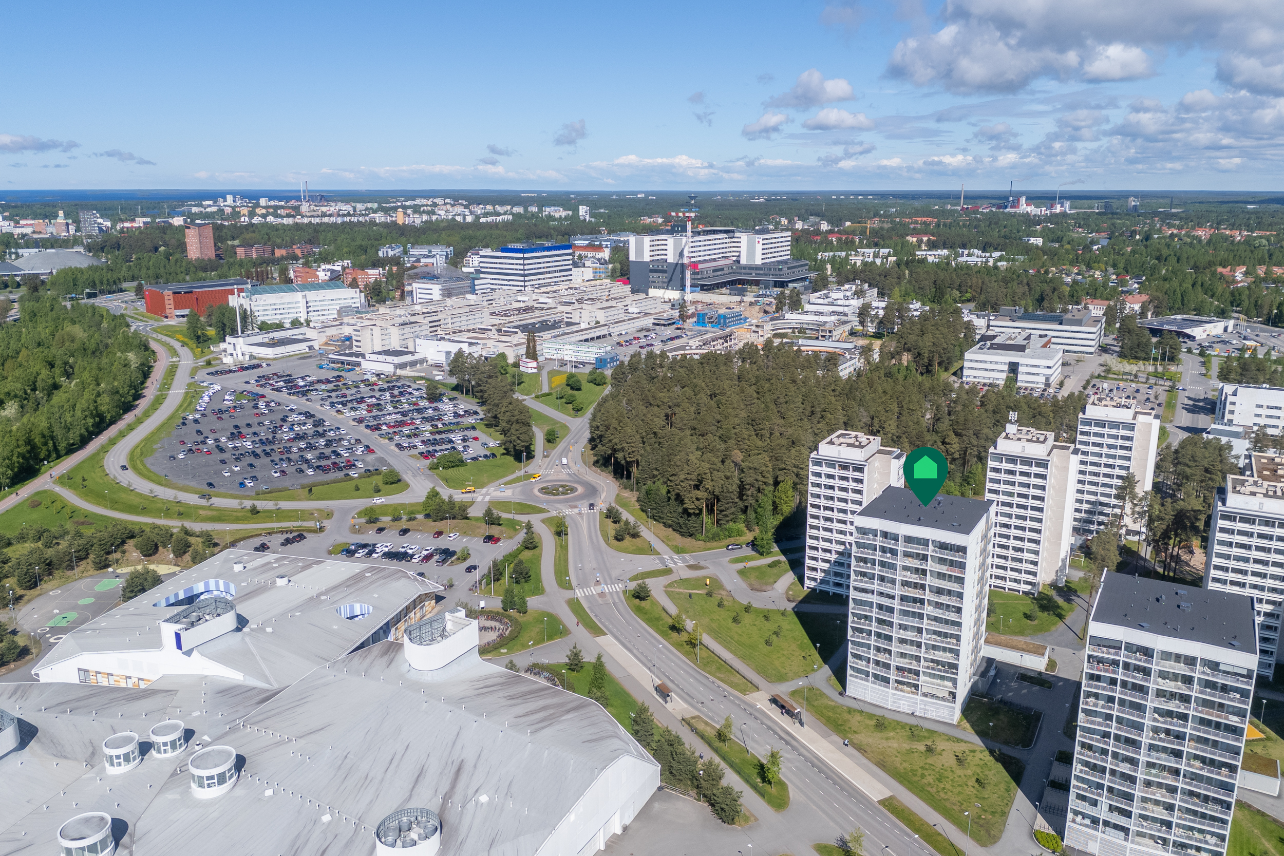 Hoitajanrinne 7, Kontinkangas, Oulu