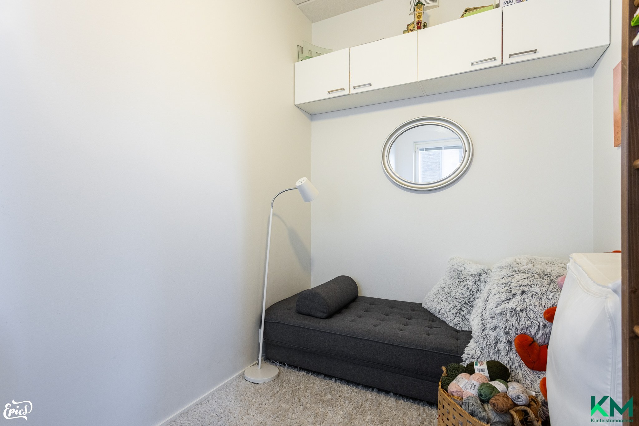 2. makuuhuone/työhuone