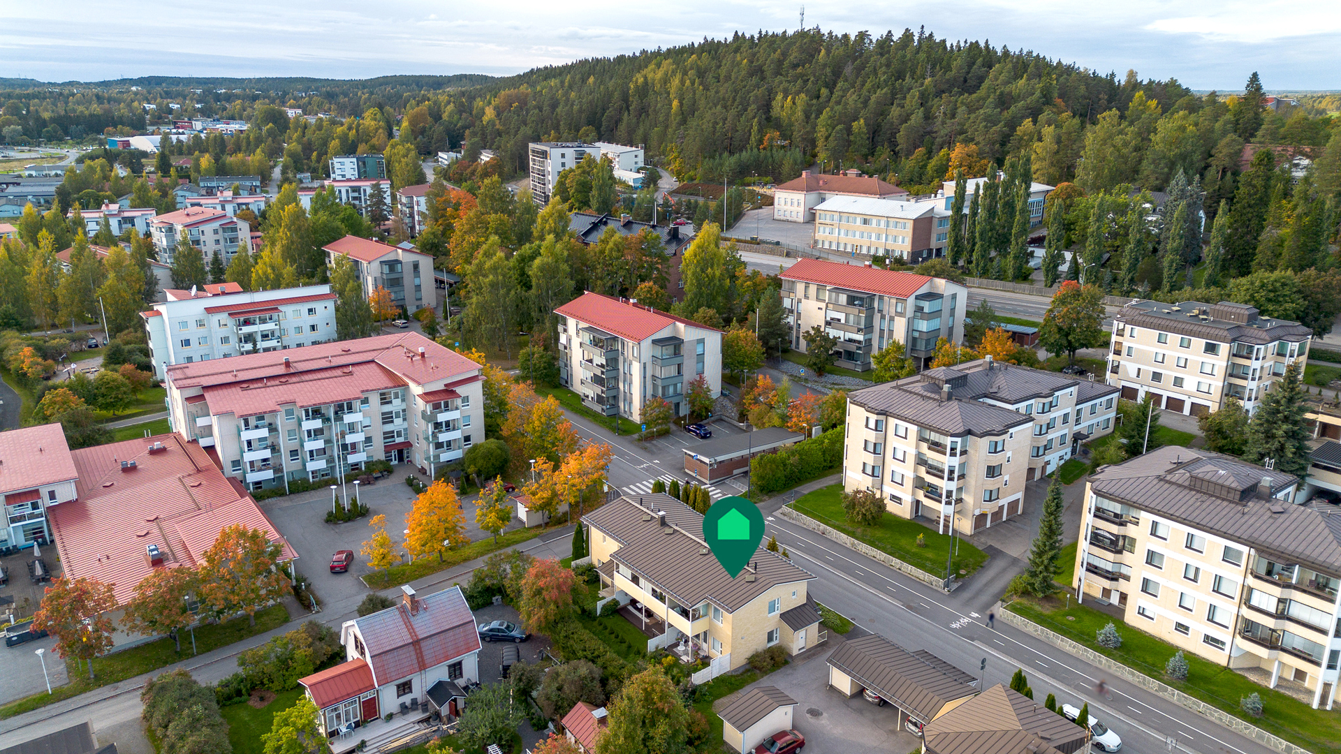 Finnentie 9, Keskusta, Kangasala