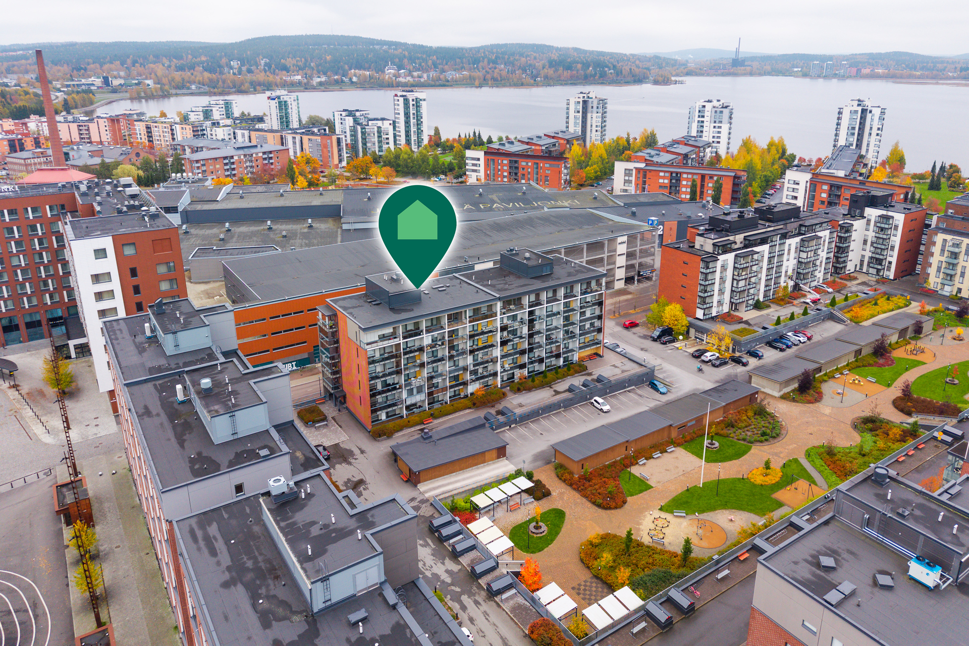 Uno Savolan katu 13, Lutakko, Jyväskylä