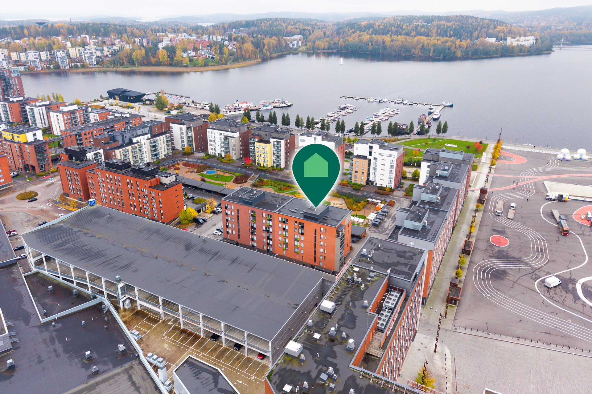 Uno Savolan katu 13, Lutakko, Jyväskylä