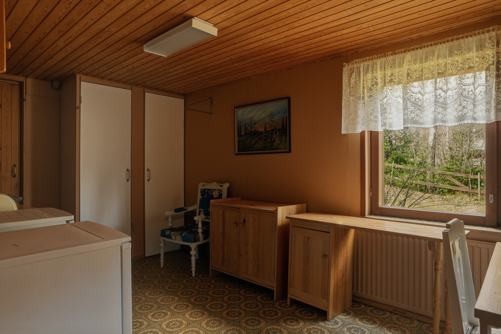Alakerran askarteluhuone