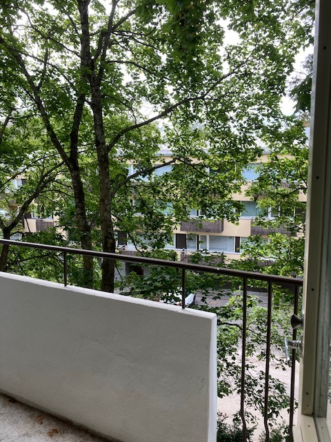 Kesäkuva parvekkeelta