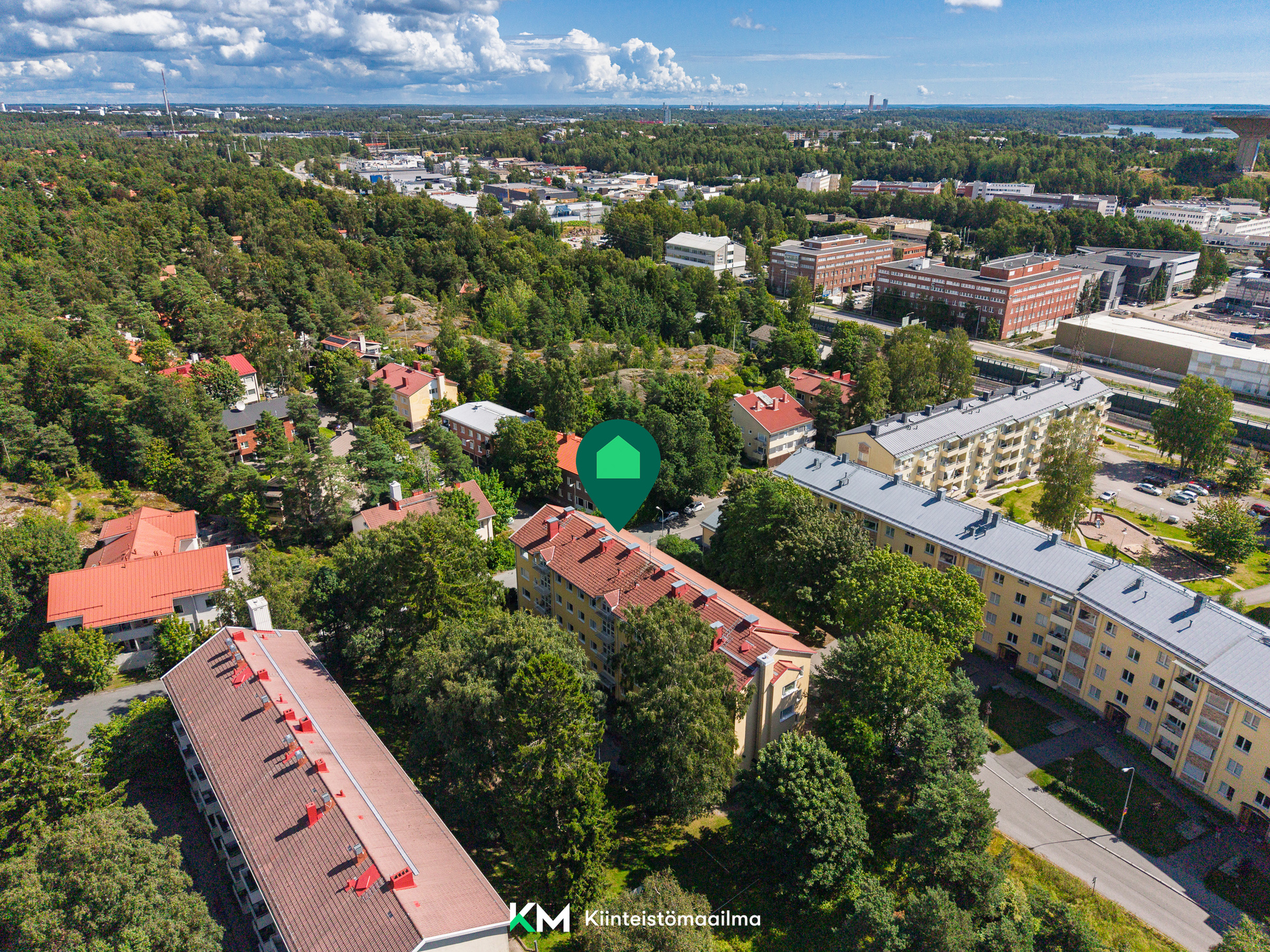 Ilmakuvaa alueelta