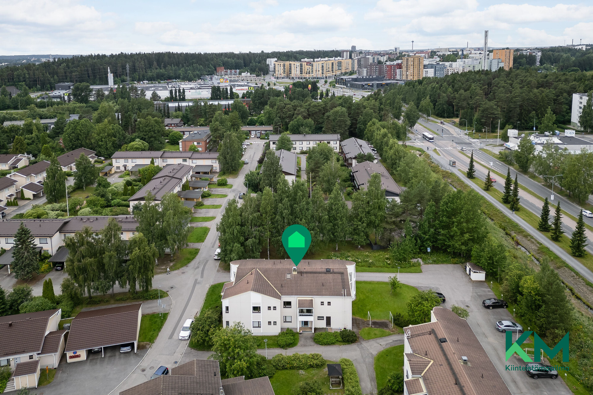 Riihipellonkatu 7, Hakametsä, Tampere