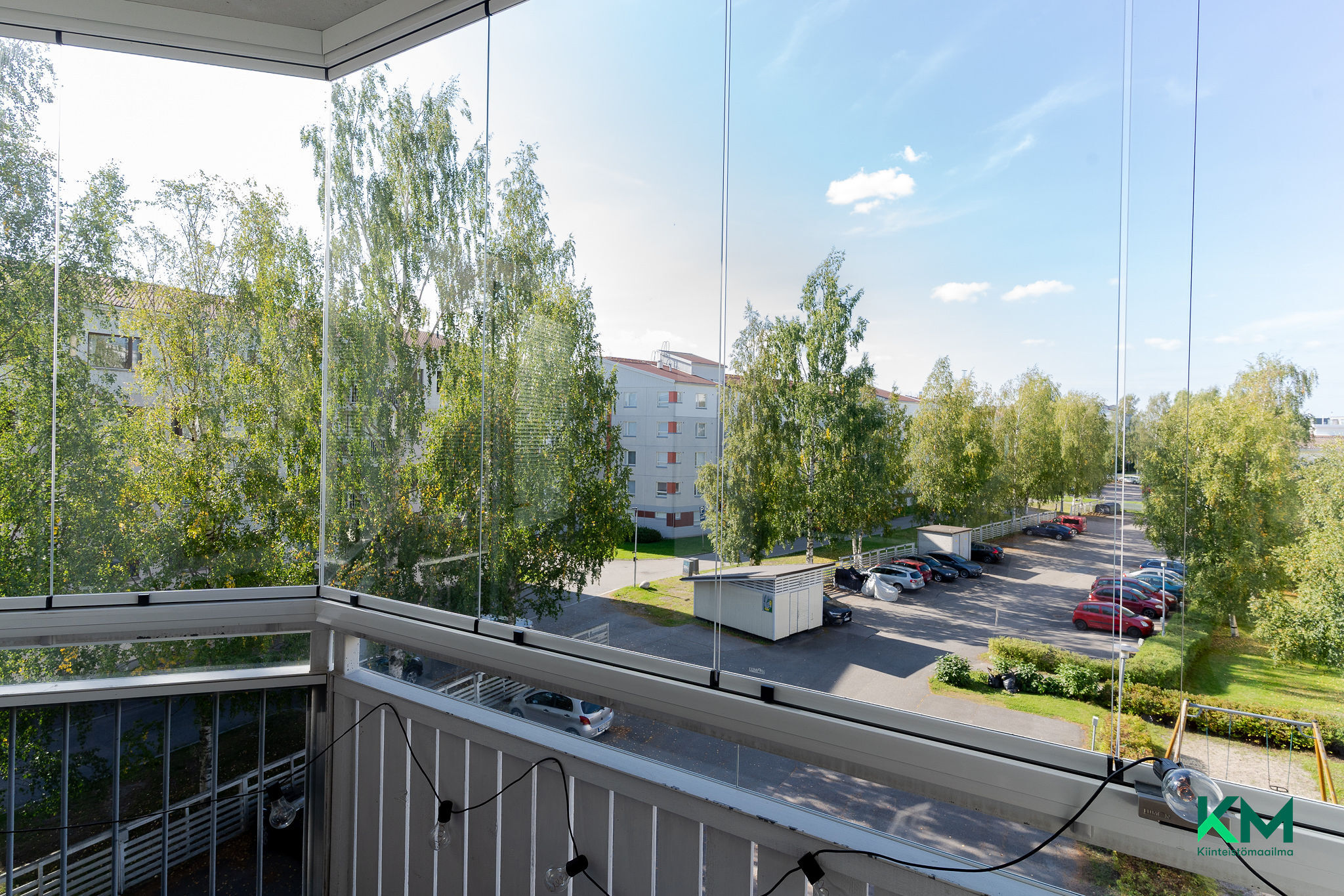 Lasitettu parveke